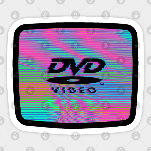 DVD Video Sticker by Designograph